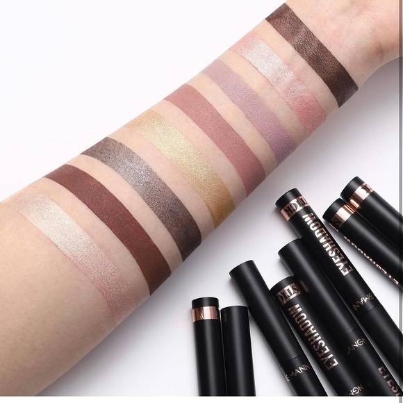 New! 8 pieces eyeshadow sticks and highlighters set similar to Bobbie Brown - Picture 5 of 8